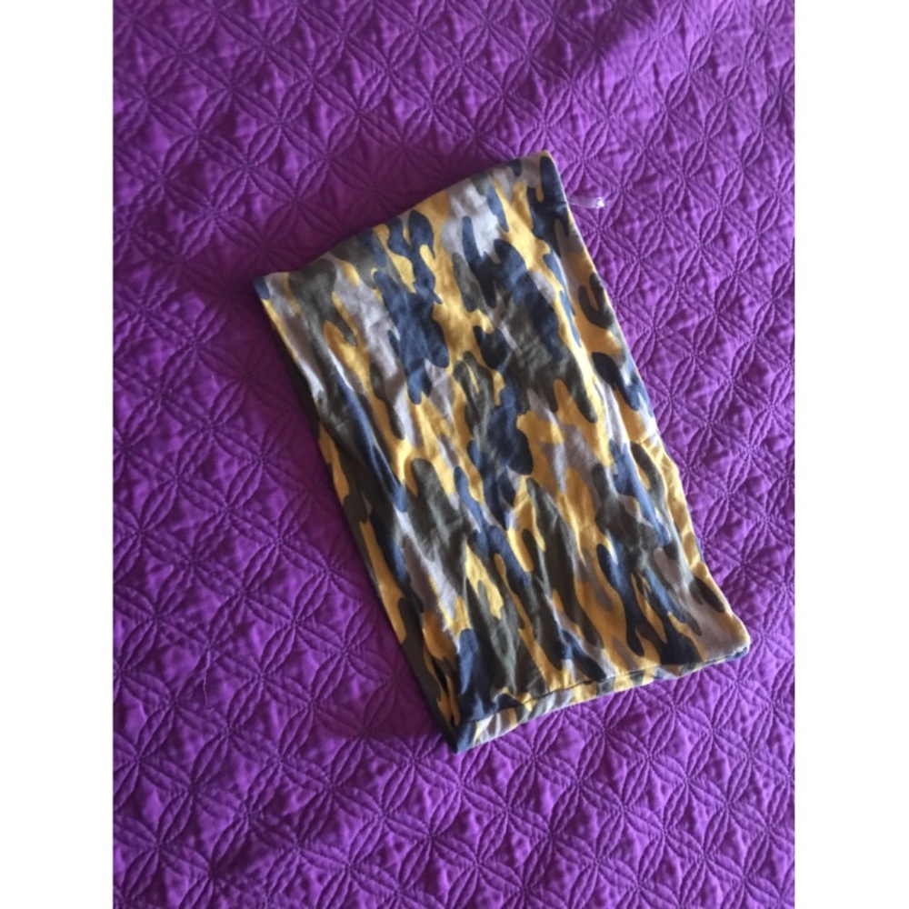 Camo tube top